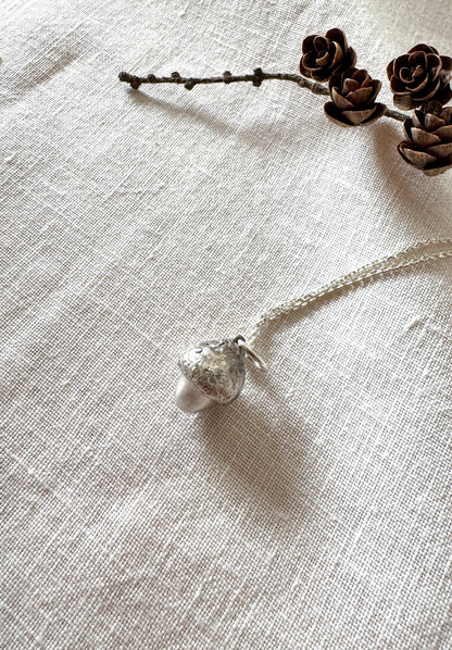 Acorn-petit Pendant (Silver)