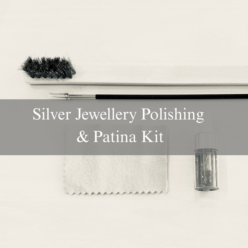 DIY Silver Jewellery Polishing & Patina Kit